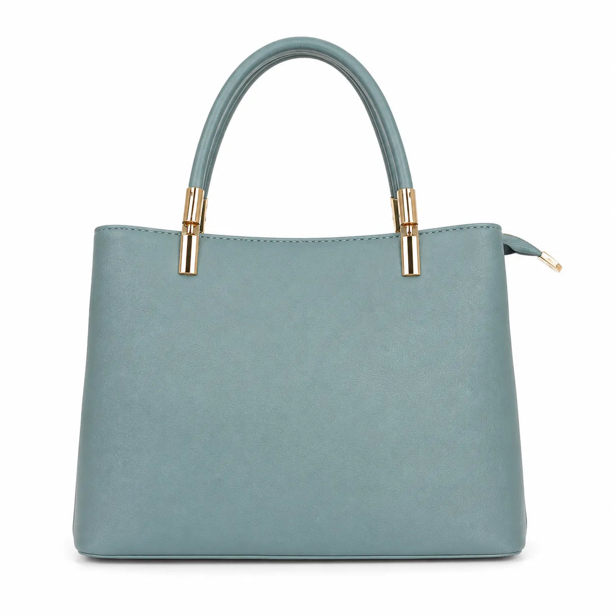 Aorelia Golden Star Structured Tote Bag Powder Blue